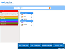 Tablet Screenshot of lexipaedia.com